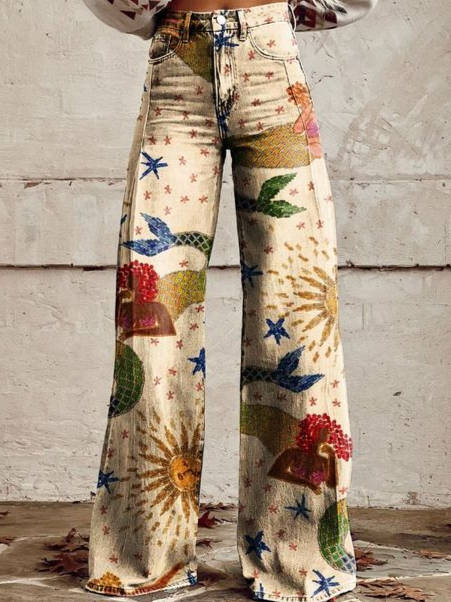 printed Jeans